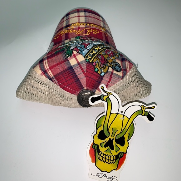 Ed Hardy Christian Audigier Vintage Tattoo Cap - Picture 3 of 4